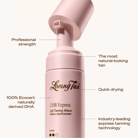 2 HR Express Self-Tanning Mousse Dark