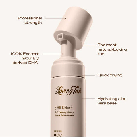 8 HR Deluxe Self-Tanning Mousse Medium